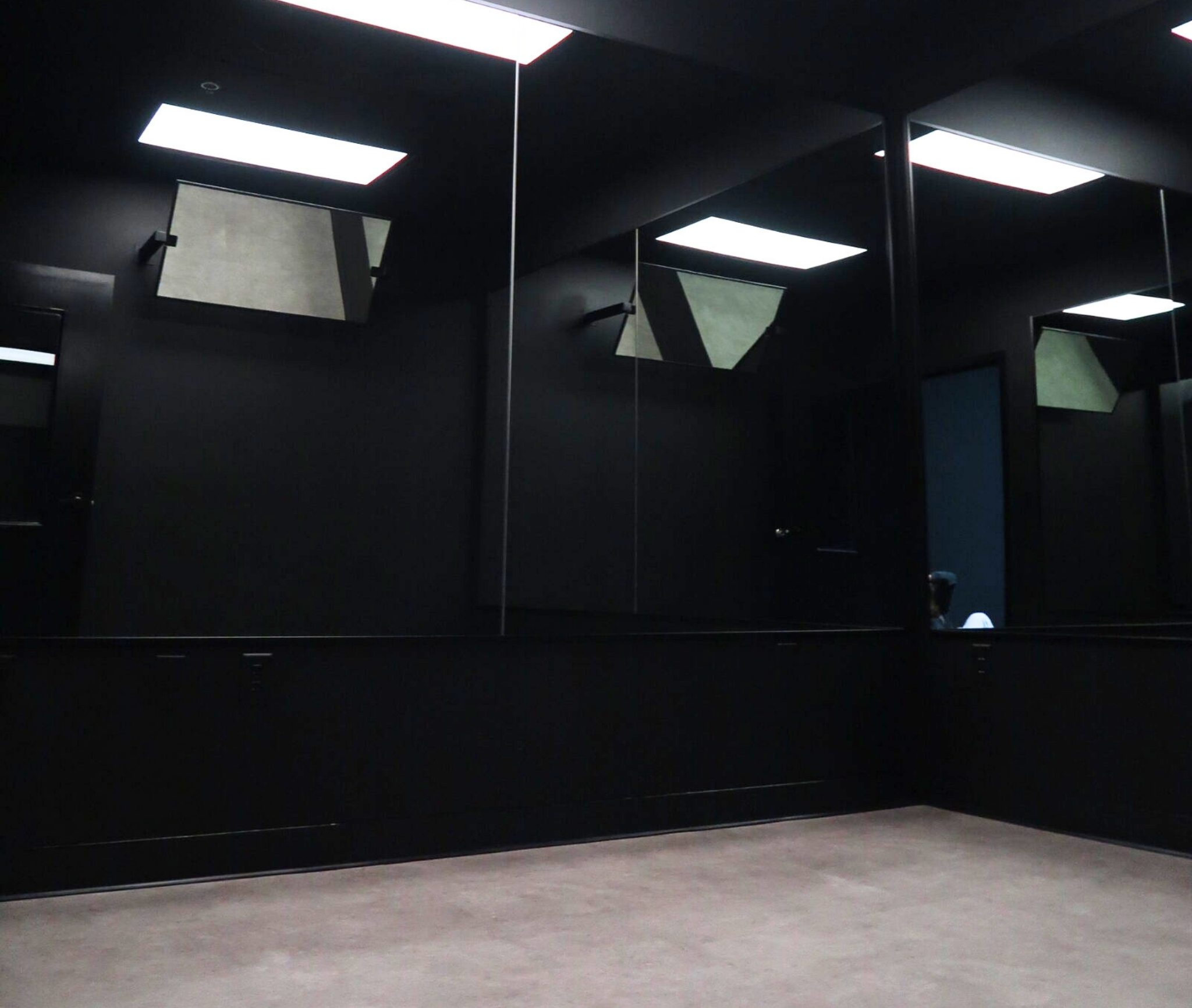 Bodybuilding Posing Room
